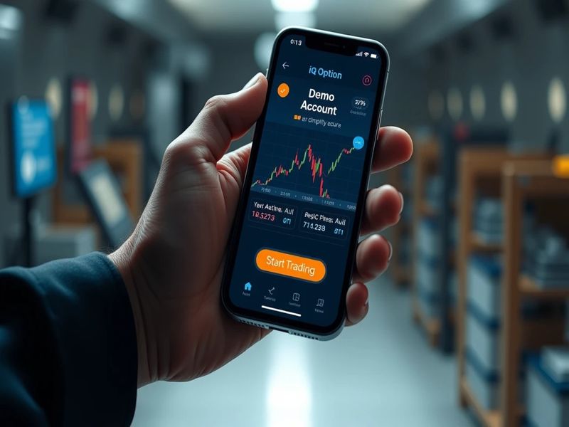 Demo Account in the IQ Option App for iOS Demo Account in the IQ Option App for iOS