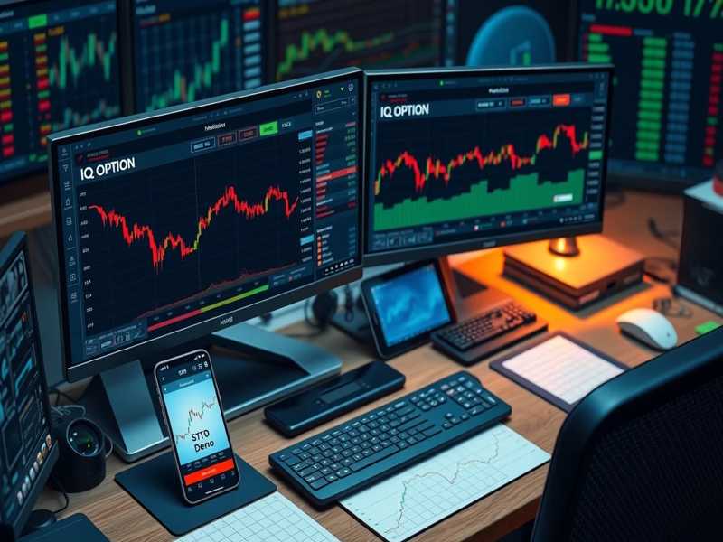 Mode Démo chez IQ Option