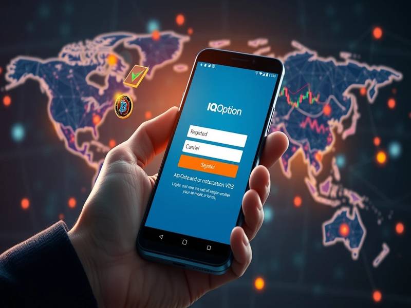 Register an IQ Option Account on Android Register an IQ Option Account on Android