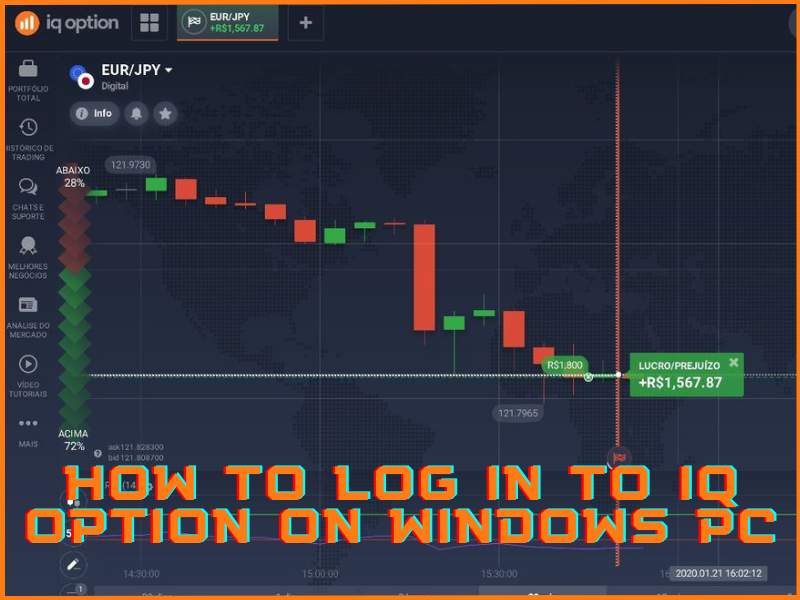 Come accedere a IQ Option su un PC Windows tramite l'applicazione desktop