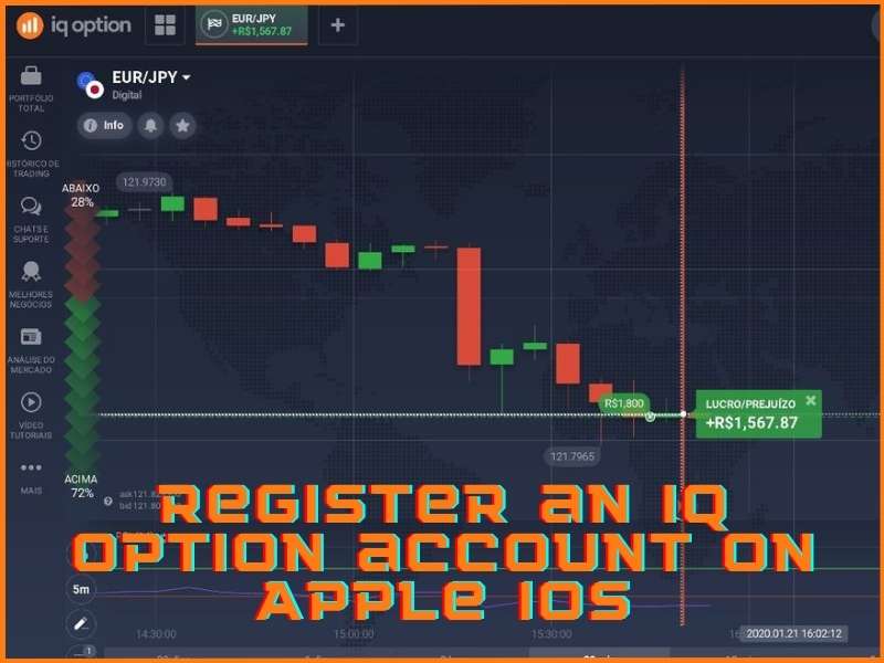 Come creare un account IQ Option su iPhone o iPad con iOS